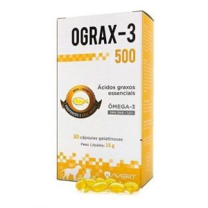 Suplemento Nutricional Ograx 500mg Omega-3