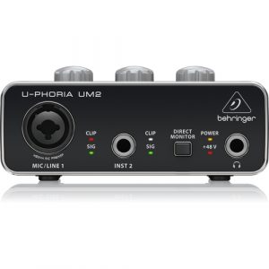 Interface de Áudio USB Behringer UM2