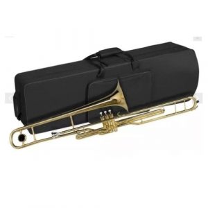 Trombone De Pisto Longo Laqueado Gold Halk