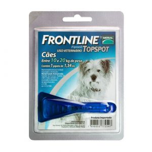 Antipulgas e Carrapatos para Cães de 10 a 20 kg M - Frontline Top Spot