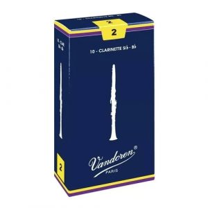 Palheta Vandoren 2 para Clarinete Sib