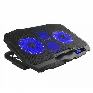 Base Para Notebook Gamer 2 Coolers 2 Usb Led Azul Multilaser