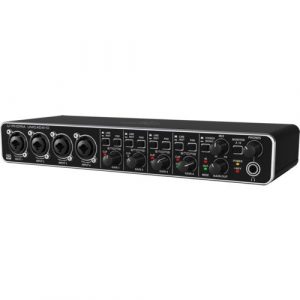 Interface de Áudio USB MIDI Black UMC404HD Behringer