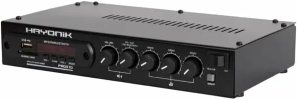 Amplificador 50W com Bluetooth Versátil Hayonik PRO-510 Preto - Imagem 3