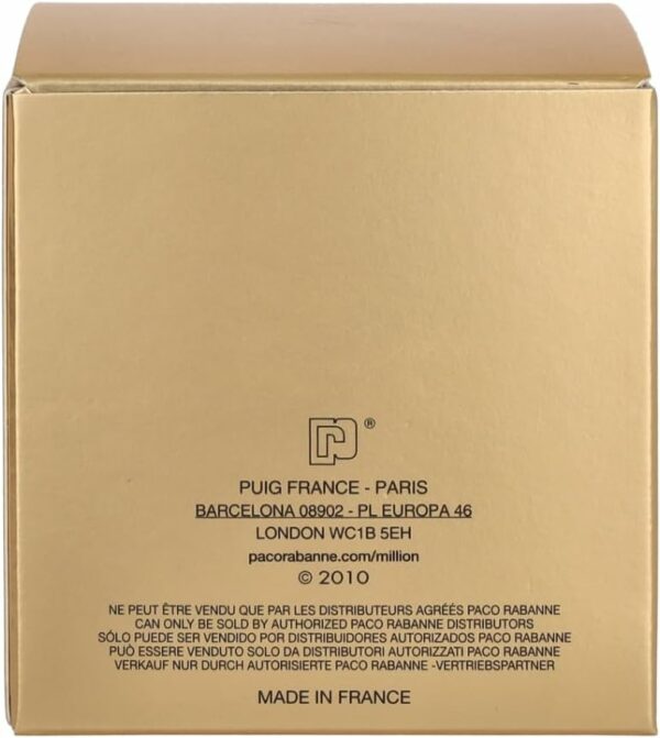 Lady Million Paco Rabanne Feminino Eau De Parfum 30 ml - Imagem 3