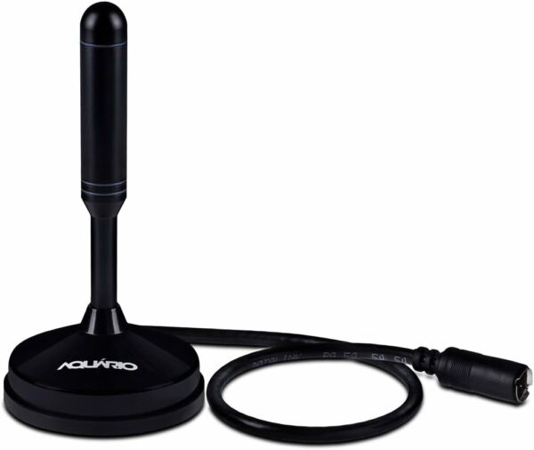 Aquario DTV-100 Antena Digital interna HDTV Cabo com Conector F Macho, Preto - Imagem 3
