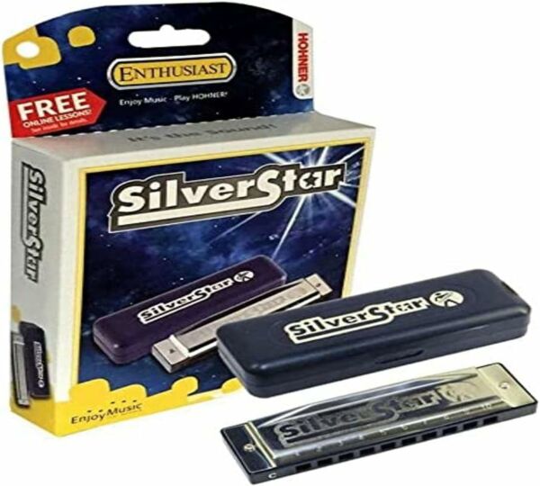Gaita Hohner Harmônica Silver Star 504/20 Em C (dó) - Imagem 3