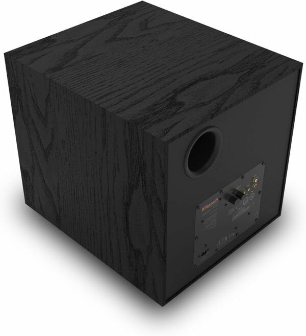 Klipsch Premiere R-121SW Subwoofer Sem Fio Woofers de Polímero Cristalino 400w RMS Preto - Imagem 2