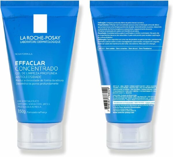 Gel de Limpeza Facial La Roche Posay - Effaclar Concentrado - Imagem 5