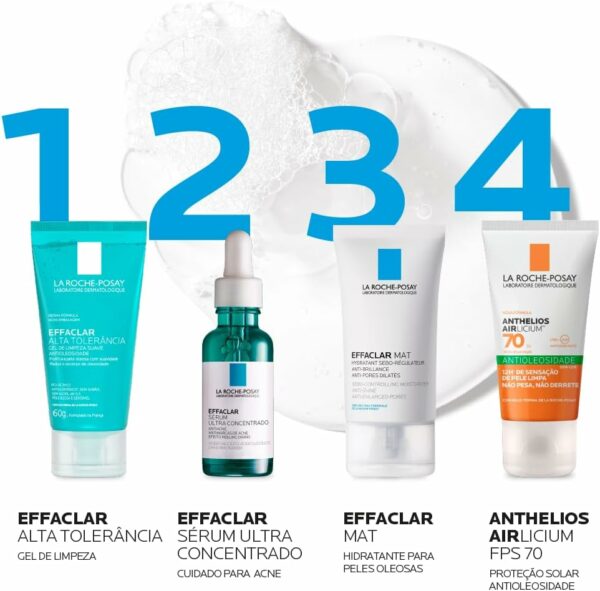 Gel de Limpeza Suave Effaclar Alta Tolerância 60 G La Roche-Posay - Imagem 6