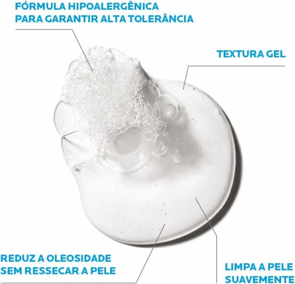 Gel de Limpeza Suave Effaclar Alta Tolerância 60 G La Roche-Posay - Imagem 7