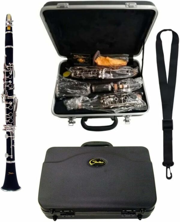 Clarinete SIB 17 Chaves C/ Estojo - Shelter - Imagem 6