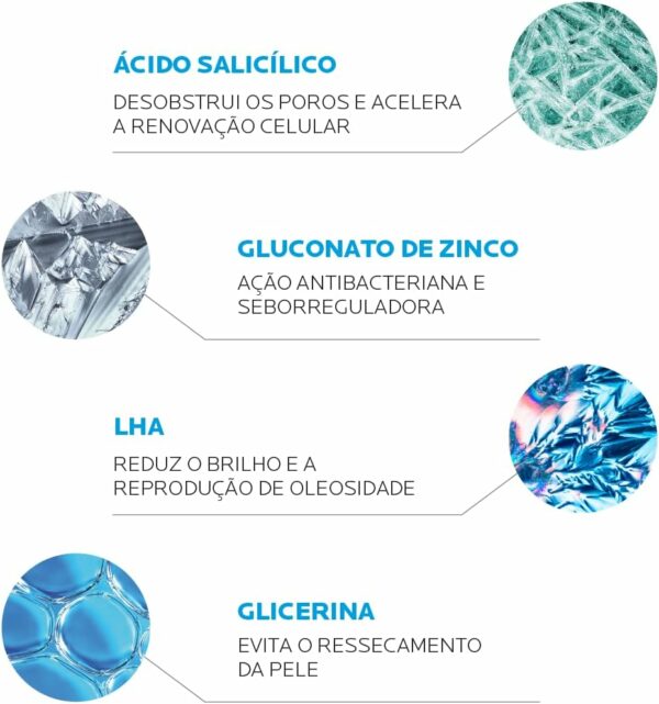Gel de Limpeza Facial La Roche Posay - Effaclar Concentrado - Imagem 8