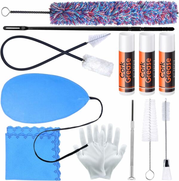 Kit para Limpeza e Manutenção de Flauta Transversal