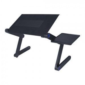 Suporte Articulado Para Notebook Com Mousepad Preto
