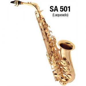 Saxofone Alto Eagle SA501 em Mib (Eb) com Case - Laqueado