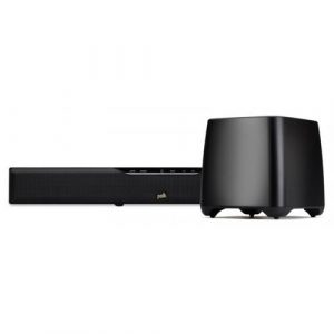 Sistema De Home Theater Instantâneo Soundbar 5500 Polk Audio C/ Subwoofer Sem Fio