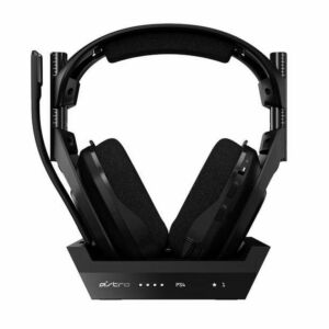 Headset Gamer Logitech Bluetooth G Astro A50 X LIGHTSPEED Base Station Compatível Xbox PlayStation PC/Mac Preto