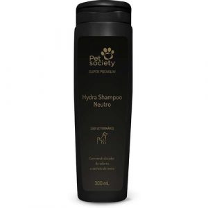 Hydra Shampoo Pet Society Neutro Para Cães E Gatos - 300 Ml