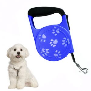 Guia Retrátil 3m Trava Cachorro Até 20 Kg Pet Western Azul