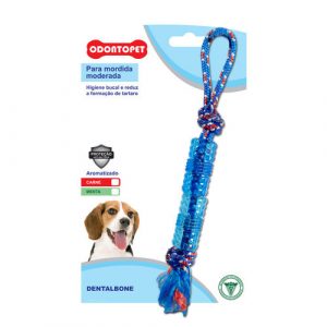 Brinquedo para Cachorro Tubo com Corda Dentalbone Odontopet