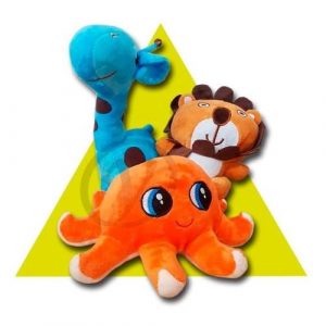 Brinquedos De Pelúcia Pet Para Cães E Gatos Kit