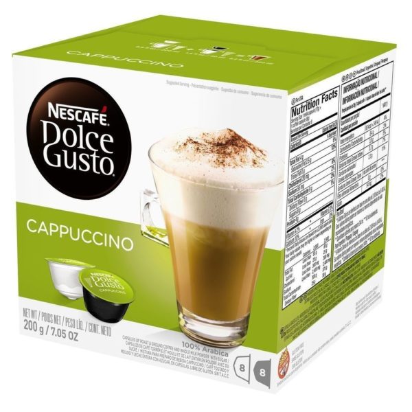 Capsula Cappuccino 125g Dolce Gusto