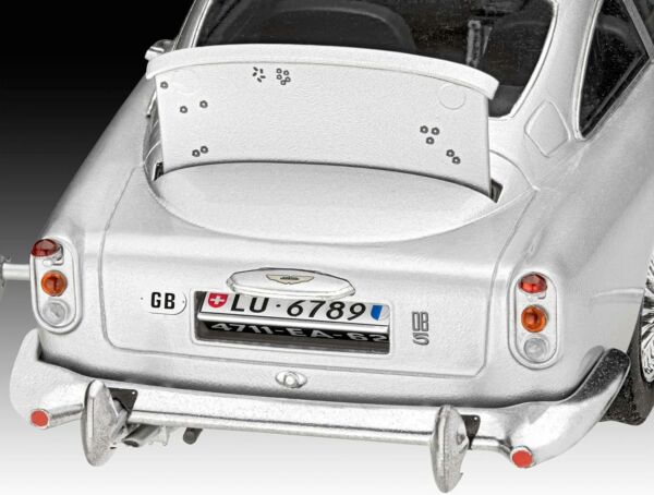Carro Aston Martin DB5 Silver - Revell Gift Set 1:24 - James Bond - Imagem 3