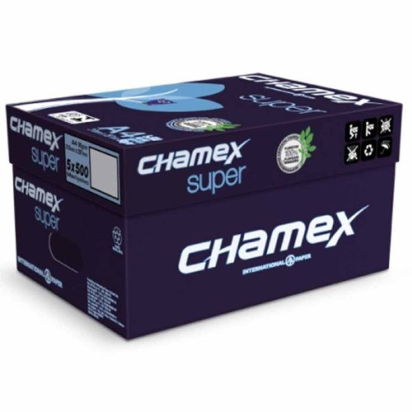 Papel Sulfite A4 90g Chamex Super 2500 Folhas