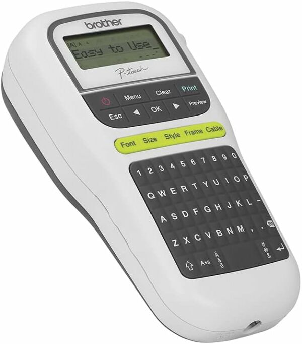 Rotulador Eletrônico Portátil Brother PTH110 Branco - Imagem 2
