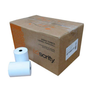 Bobina Térmica branca 80mm x 40 metros Scrity 30 unidades
