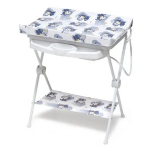 Kit Banheira Luxo Galzerano com Suporte e Trocador Para Bebê