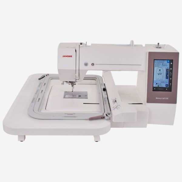 Máquina de Bordar Eletrônica Computadorizada Janone MC550 - Imagem 2