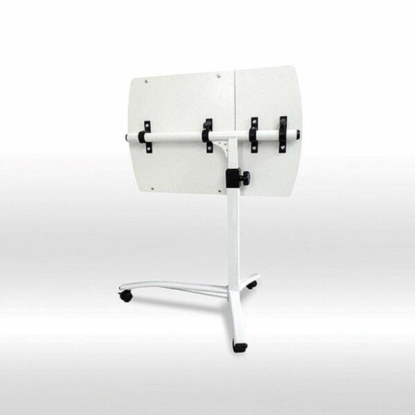 Mesa Luxo Para Notebook Altura Ajustável Tampo Reclinável Vextable Branca - Imagem 2