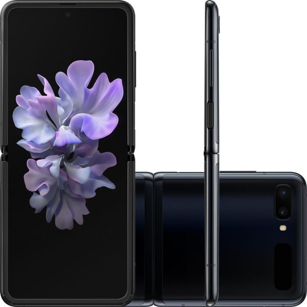 Smartphone Samsung Galaxy Z Flip Dual Chip Android 10 Octa-Core