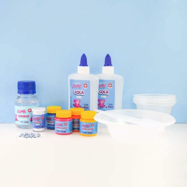 Super Kit Slime Brinquedos Estrela Multicores - Imagem 2