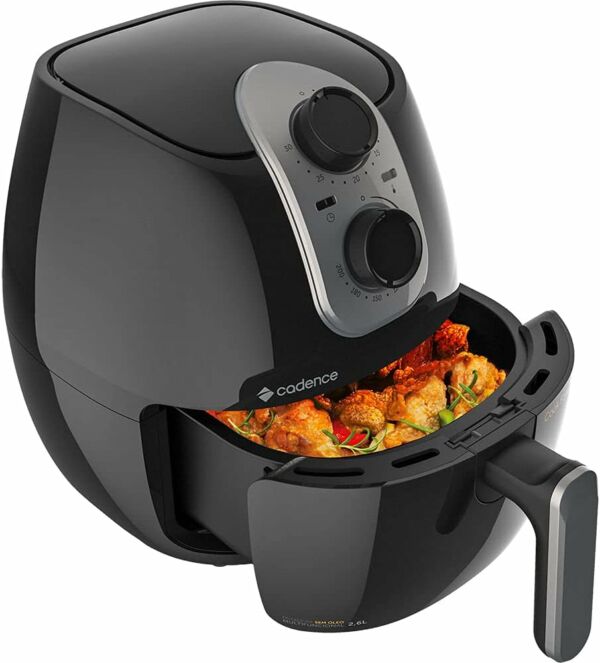 Fritadeira Cook Fryer 2,6 Litros Preta 110v Cadence. - Imagem 3