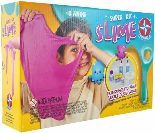 Super Kit Slime Brinquedos Estrela Multicores - Imagem 3
