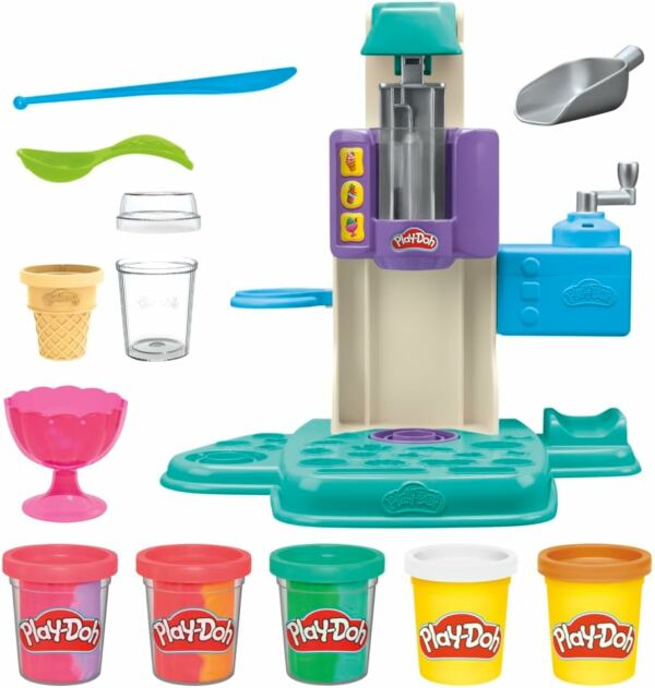Conjunto Play Doh Inovações Pack com 5 de Massinha e Acessórios - Imagem 3