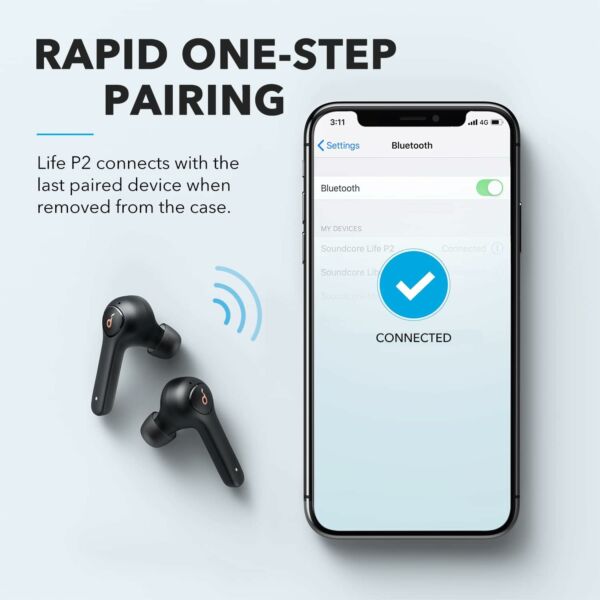 Anker Soundcore Life P2 Fones de Ouvido - Imagem 2