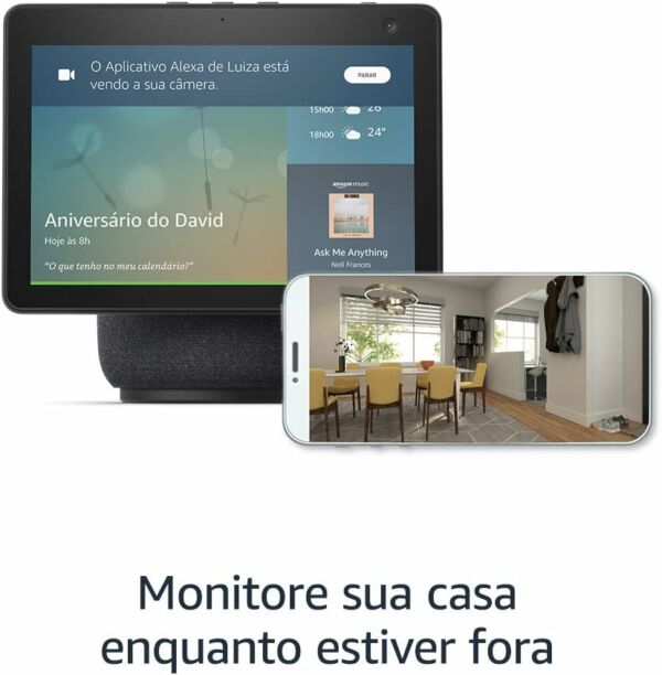 Echo Show 10 Smart Display HD com movimento e Alexa - Imagem 5