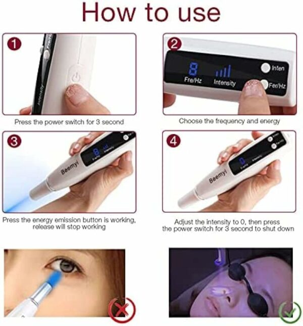Caneta Laser De Picossegundos Caneta Para Remoção De Tatuagem - Imagem 5