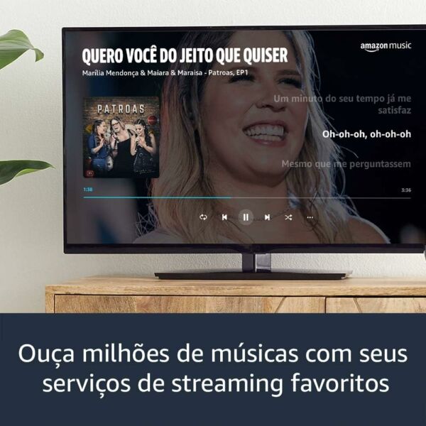 Fire TV Stick Lite Streaming em Full HD Controle Remoto Lite Voz Alexa - Imagem 6