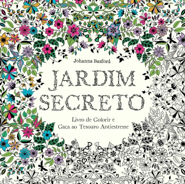 Livro Pintura Jardim Secreto Capa Comum 2014 1