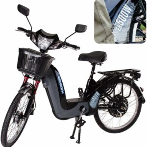 Bicicleta Eletrica Wehawk Hw03 500w Bat 48v 12ah Black
