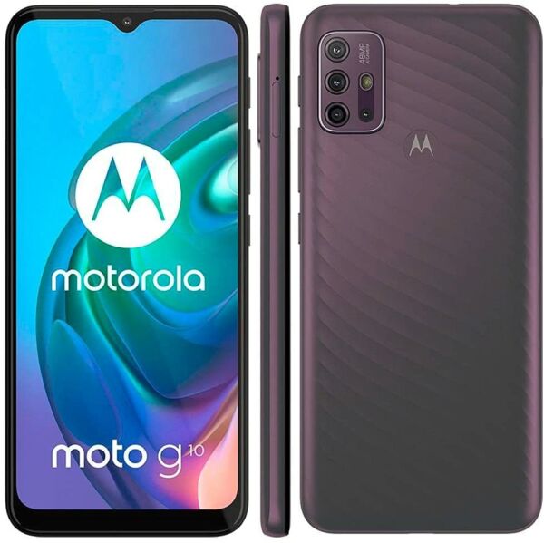 Celular Motorola Moto G10 Cinza Aurora 64gb Tela 6.5 4gb Ram 1