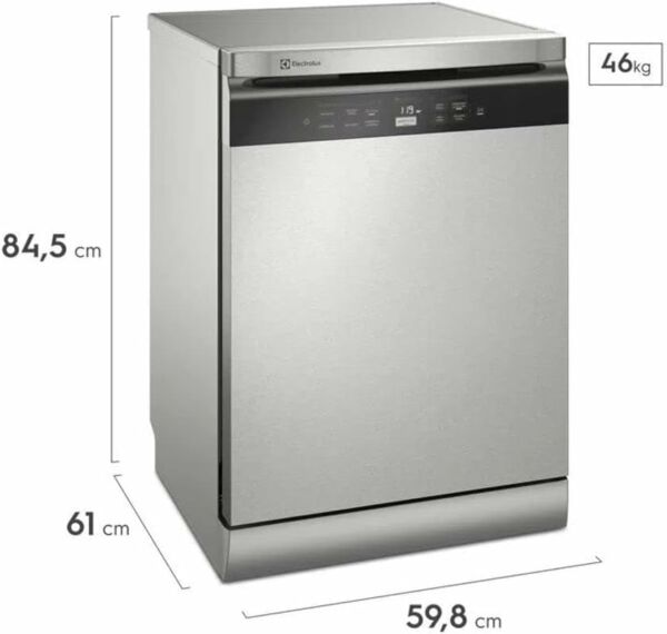 Lava-Louças 14 Serviços Inox Função Higienizar Compras LL14X 127V Electrolux - Imagem 5