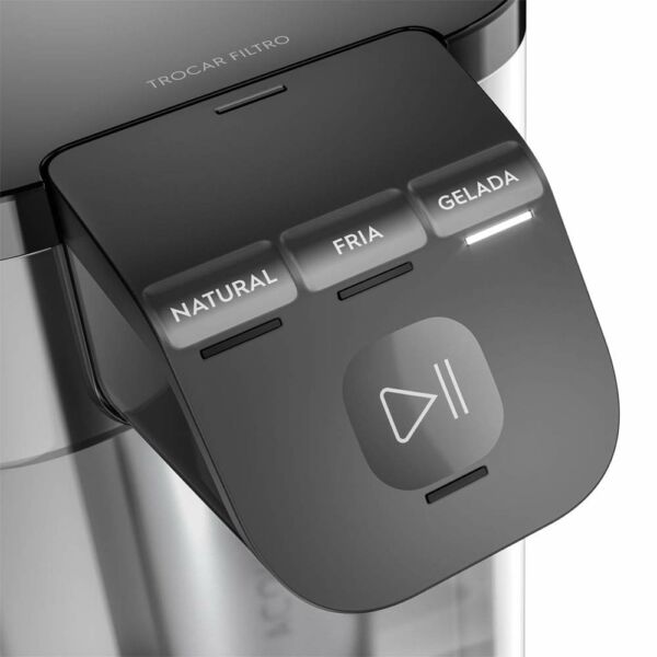 Bebedouro Purificador de Água Electrolux Compacto Pure 4x Cinza Bivolt Pe12g - Imagem 3