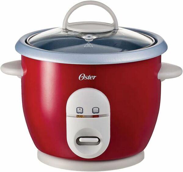 Panela Elétrica de Arroz Facile 110V Vermelho 350W CKSTRC4723 Oster