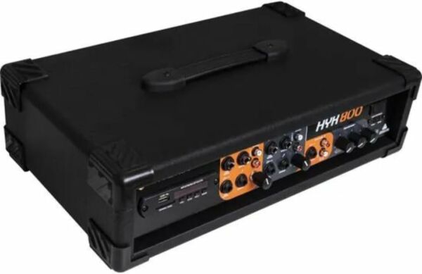Amplificador Cabeçote 100W RMS 12 entradas 3 Canais 2 Saídas Caixa Passiva HYK800 HAYONIK - Imagem 4